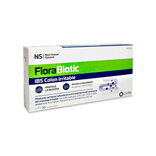Florabiotic NS côlon irritable 30 comprimés
