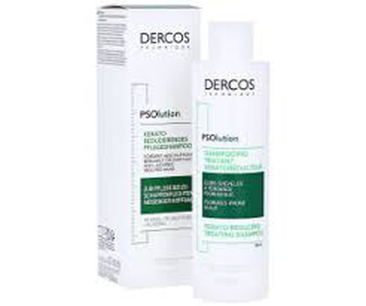 Dercos champú PSOlution  para cuero cabelludo tendencia a la psoriasis 200 ml