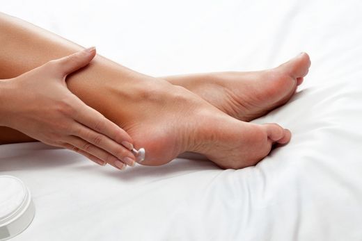 Crèmes pour les pieds