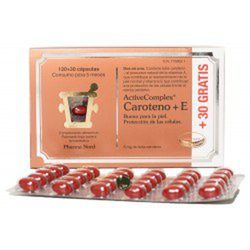 Caroteno + E Pack 3 unidades (150 cáps x 3) - Pharmanord Activecomplex