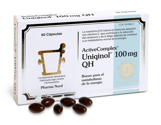 Pharma Nord .Ubiquinol. Uniquinol 100 mg  60 cápsulas . ültimas unidades