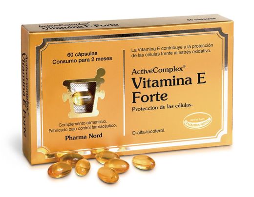 Pharma Nord ActiveComplex  Vitamina E Forte 60 cápsulas