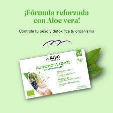 Alcachofa forte bio 20 ampollas arkopharma con aloe vera