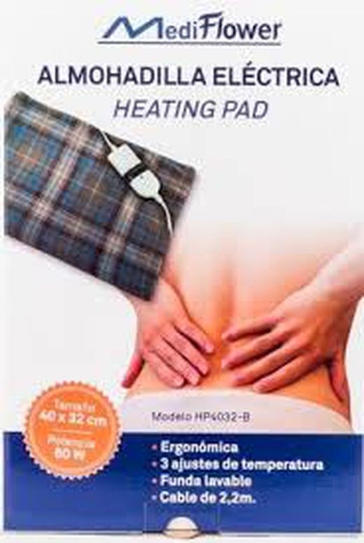 Almohadilla Eléctrica Nuco-cervical Mediflower .Esterilla.  40 X 38 cm
