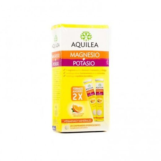 Aquilea Magnesium + Potassium Saving Format 28 comprimidos efervescentes (2 x 14)