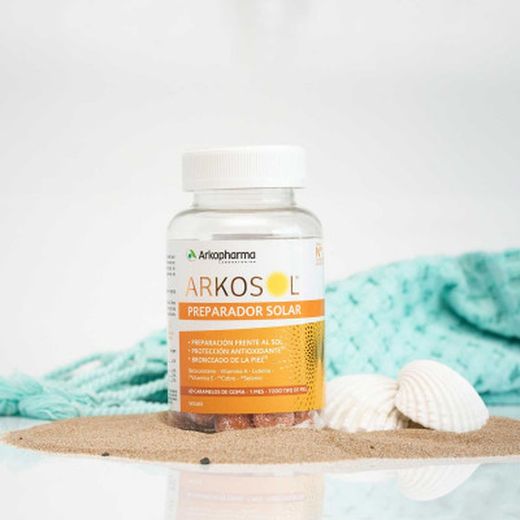 Arkosol preparador solar 60 caramelos de goma