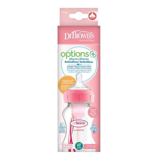Biberon Dr Brown's Options  Colores