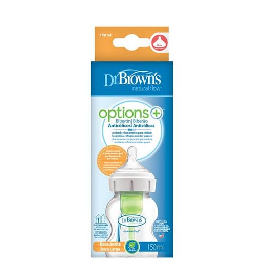 Biberon Dr Brown's Options +Transparente