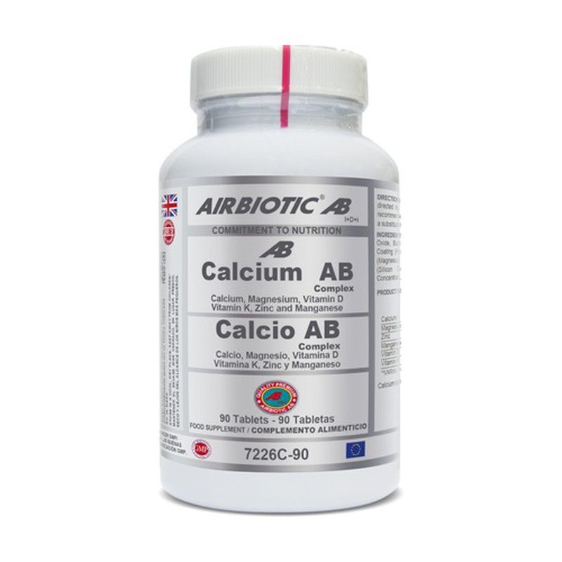 CALCIO AB COMPLEX (Calcio, Magnesio,Vit. D,Vit. K, Zinc y Manganeso) 90 tabletas CALCIO AB COMPLEX 90 tabletas