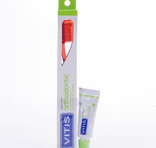 Vitis Orthodontic Acces Escova de Dentes + Pasta de Viagem