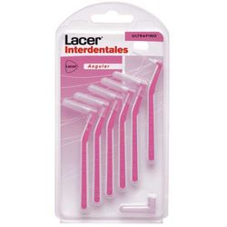 Cepillo Interdental Angular Ultrafino  Lacer 6 Unidades 0.45 mm