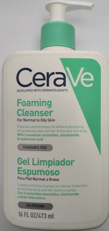 Cerave gel nettoyant moussant 473 ml