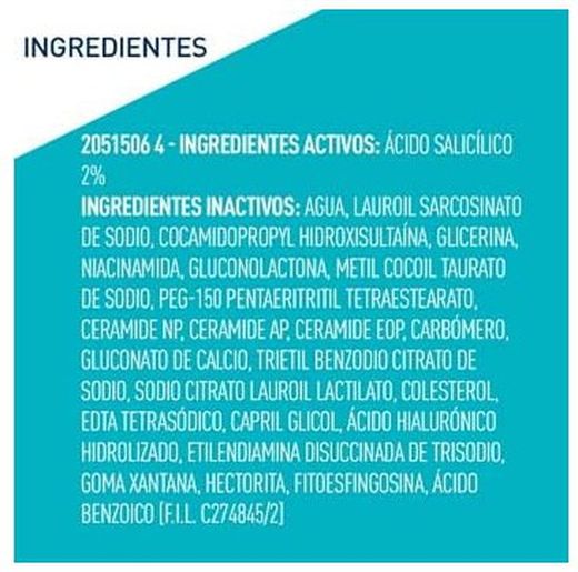 CeraVe Limpiador Control imperfecciones-Piel tendencia acneica