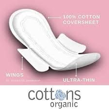 Cottons compresas con alas ultrafinas super 12 unidades