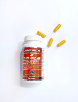 Curcuma Curcumin AB Complex 10000 mg 60 cápsulas  Airbiotic AB.