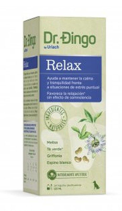 Dr.Dingo  Relax jarabe 120 ml con jeringa dosificadora