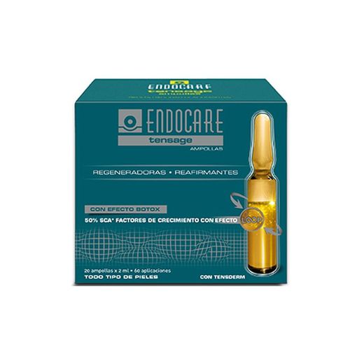 Endocare Tensage 20 ampollas 2 ml. Con efecto Botox