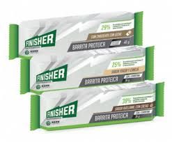 finisher barrita proteica sabor yogur y canela, con chocolate blanco 1 unidad