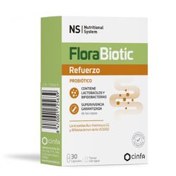 Ns florabiotic refuerzo 30 cápsulas