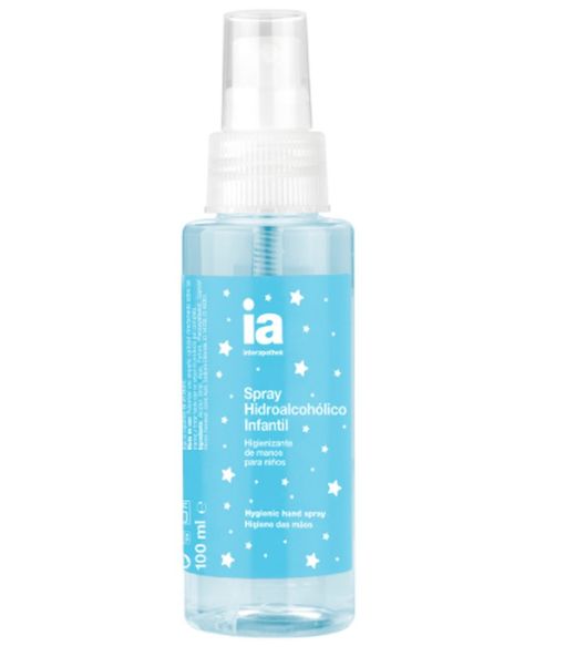 Spray hidroalcoholico  infantil 100 ml spray 70% alcohol.Aroma a colonia