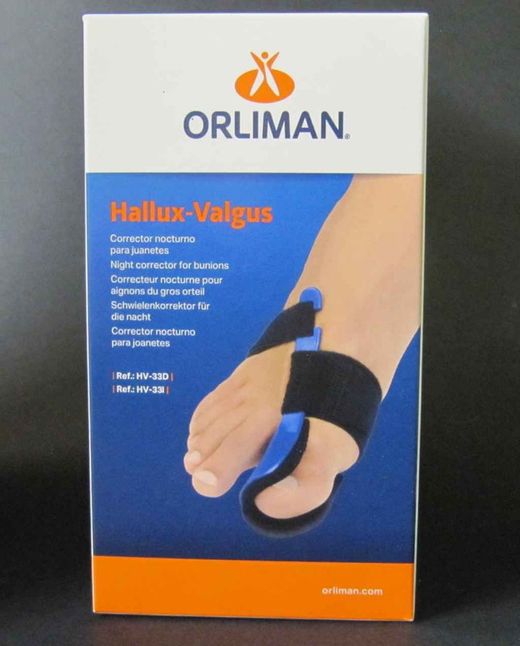 Hallux - valgus corrector nocturno para juanetes