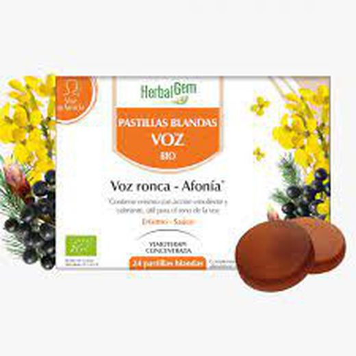 Helbalgem voz roca y afonía 24 pastillas blandas
