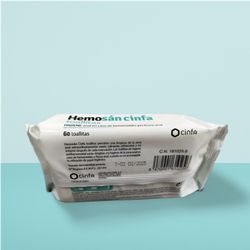 Hemosán Toallitas Especial Hemorroides 60 unidades