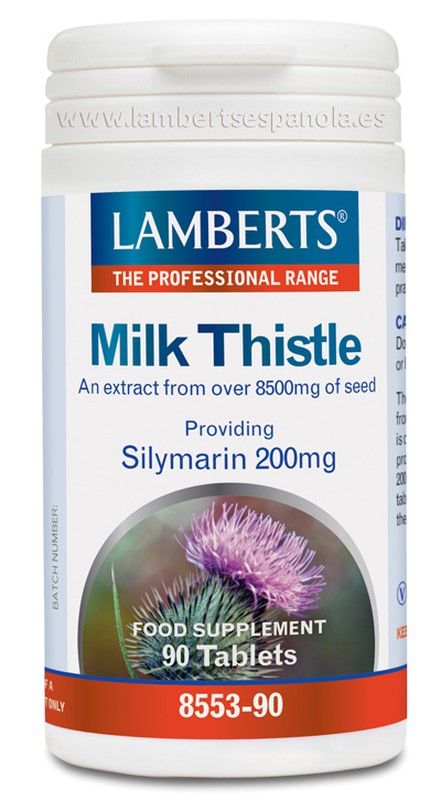 Lamberts Cardo Mariano ( Milk Thistle ) 90 tabletas