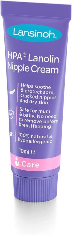 Lansinoh lanolina HPA pezones agrietados.