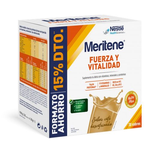 Meritene 30 sobres sabor cafe