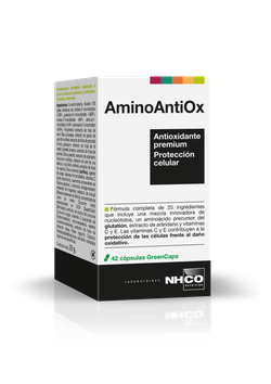 NHCO - AminoAntiOx  - Antioxidante premium - Proteccion celular - 42 cápsulas