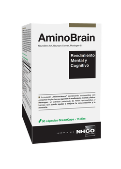 NHCO- AMINOBRAIN - Rendimiento mental y cognitivo - 50 caps