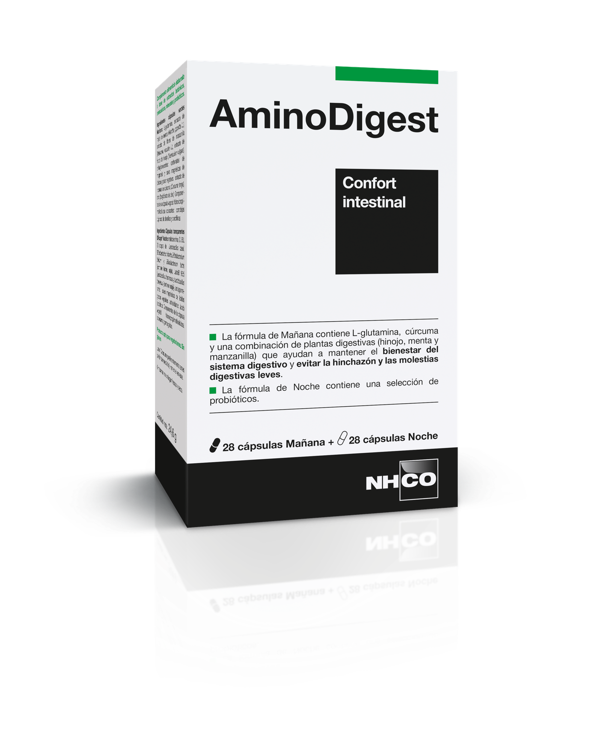NHCO-AMINODIGEST - 28 càpsulas mañana + 28 cápsulas noche - Confort intestinal