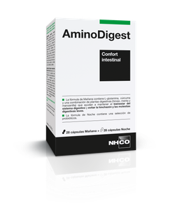 NHCO-AMINODIGEST - 28 càpsulas mañana + 28 cápsulas noche - Confort intestinal