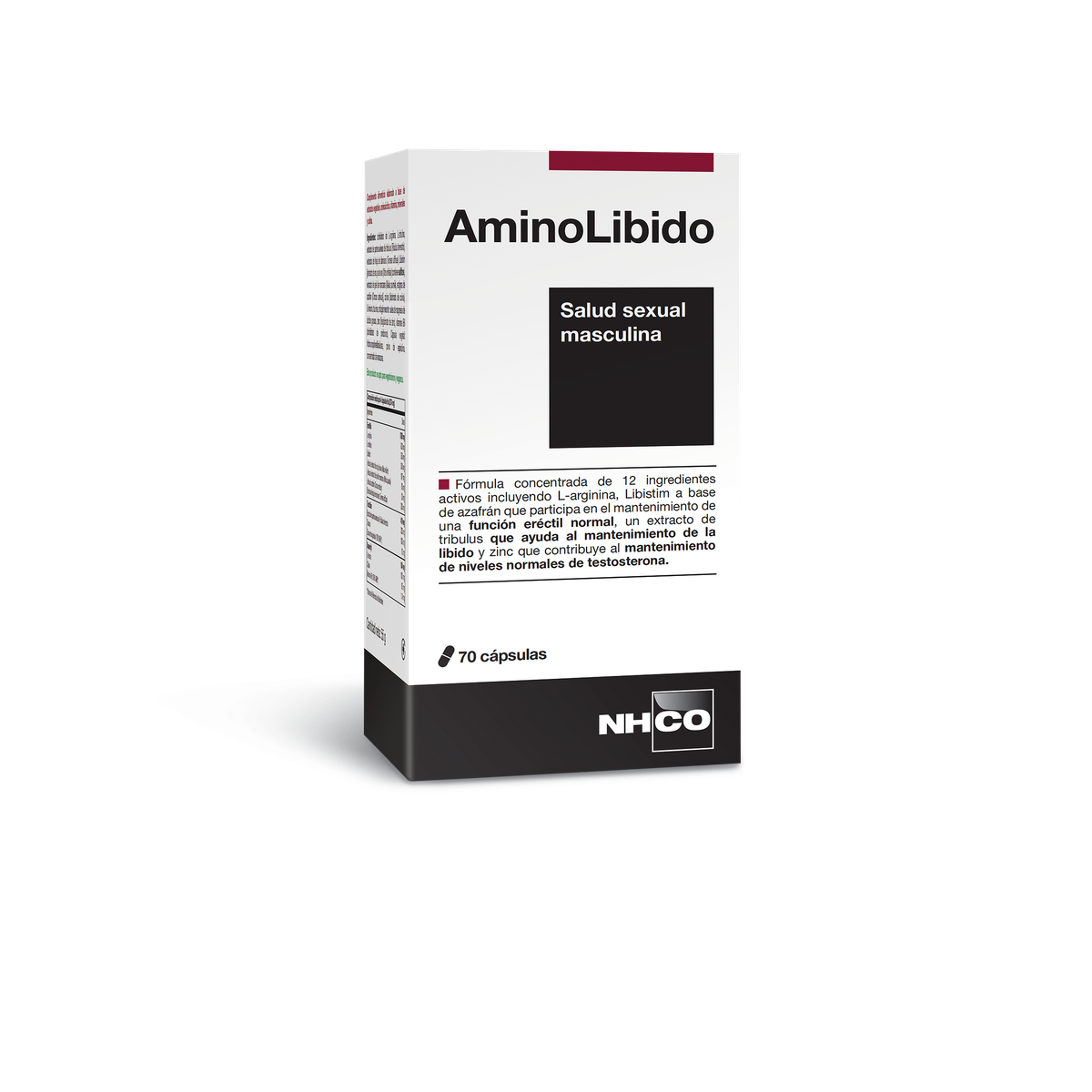 NHCO - AMINOLI - Salud sexual masculina - 70 capsulas