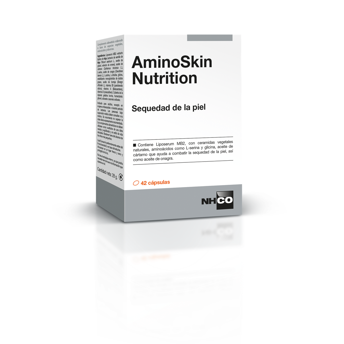 NHCO-AMINOSKIN NUTRITION-  Sequedad de la piel - 42 cápsulas