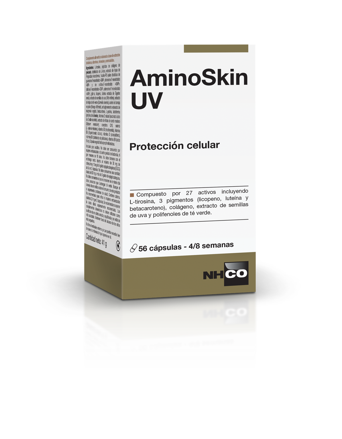 NHCO-AMINOSKIN UV - Protección Celular - 56 cáps