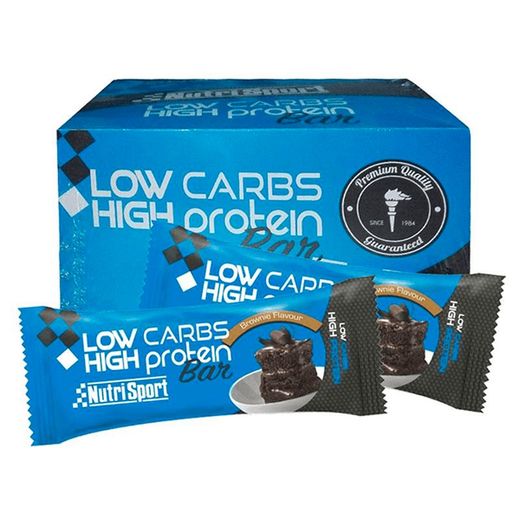 Nutrisport Barrita Proteica Low Carbs High Protein Sabor Brownie Caja 16 unidades