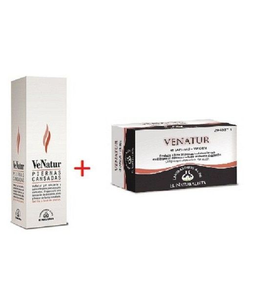 Pack Venatur Càpsules i Gel Cames Cansades