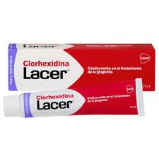 lacer clorhexidina pasta dental 75ml