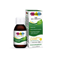 pediakid tos seca y productiva jarabe 125ml