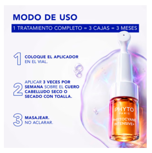 Phyto Phytocyane Intensivo Mujer 12 U