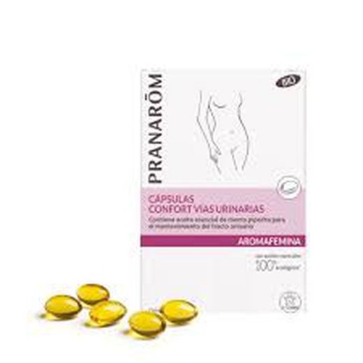 Pranarom Aromafemina Capsulas Confort. Cistitis