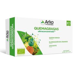 Arkofluido Quemagrasas ultraconcentrado Bio  20 ampollas de 15 ml