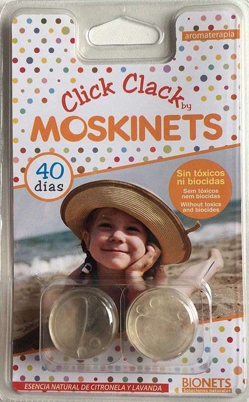 Recambios pulseras moskinets 4 pastillas 40 días