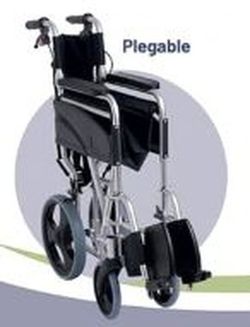 Fauteuil roulant en aluminium Transito Prim. Largeur d'assise 43 cm