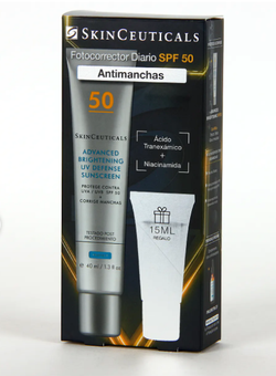 SkinCeuticals Advanced Brightening UV Defense SPF 50+ 40 ml PACK Regalo envase de 15 ml