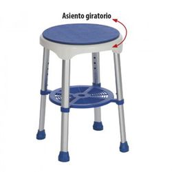 Taburete giratorio Turin Ref AD 541