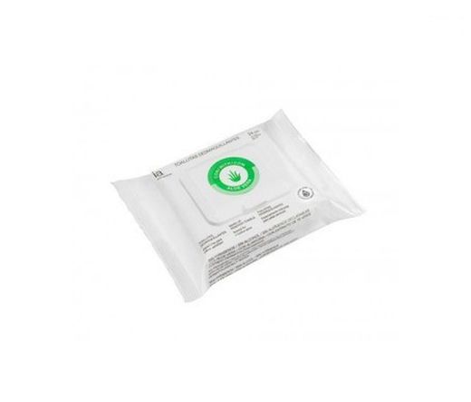 Toallitas Desmaquillantes Cara y Ojos Aloe Vera Interapothek 24 unidades