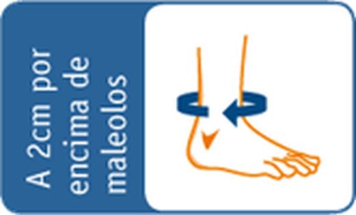 Tobillera estabilizadora con cordones Tobiplus Ref.: EST-090